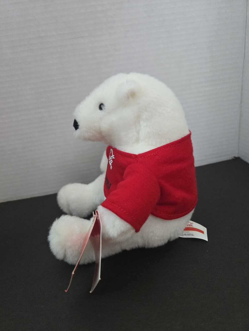 Walt Disney World X Coca-Cola White Plush Bear with Red Logo Tee - Picture 4 of 8